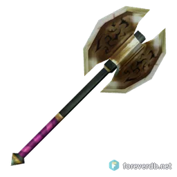 Beastslayer, rendered from the Forever client
