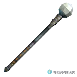Moongazer's Wand, rendered from the Forever client