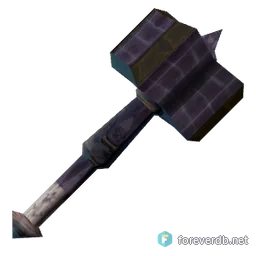 Belgrom's Hammer, rendered from the Forever client