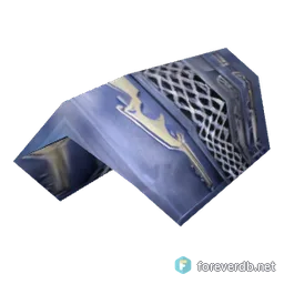 Arcmetal Shoulders, rendered from the Forever client