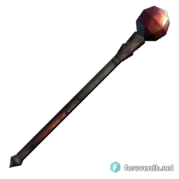 Wizard's Hand, rendered from the Forever client