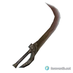Tusker Sword, rendered from the Forever client
