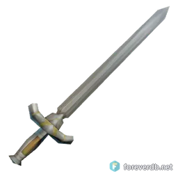 Fighter Broadsword, rendered from the Forever client