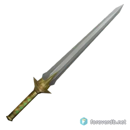 Gallant Flamberge, rendered from the Forever client