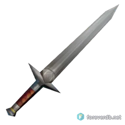Raider Shortsword, rendered from the Forever client