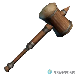 Hefty Battlehammer, rendered from the Forever client