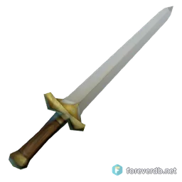 Holy War Sword, rendered from the Forever client