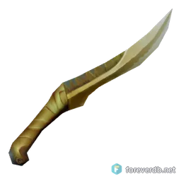 Honed Stiletto, rendered from the Forever client
