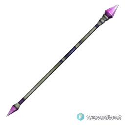 Glimmering Staff, rendered from the Forever client