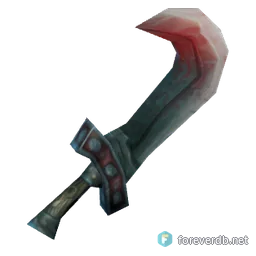 Zealot Blade, rendered from the Forever client