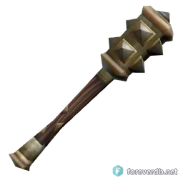 Copper Mace, rendered from the Forever client