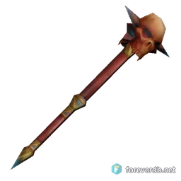 Wand of Allistarj, rendered from the Forever client