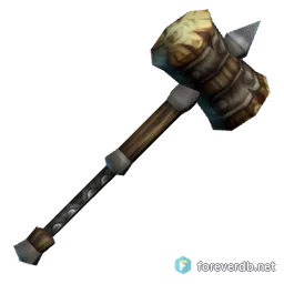 Cragwood Maul, rendered from the Forever client