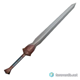 Sword of the Magistrate, rendered from the Forever client