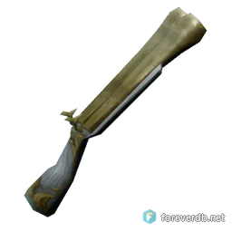 Double-barreled Shotgun, rendered from the Forever client