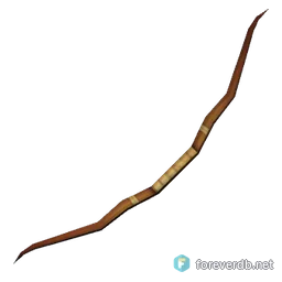 Gryphonwing Long Bow, rendered from the Forever client