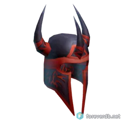 Molten Helm, rendered from the Forever client