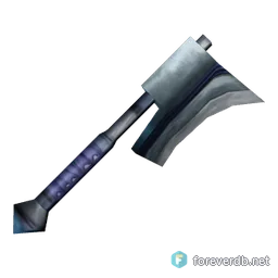 Gutterblade, rendered from the Forever client