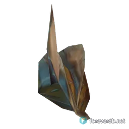 Premier Dragonhide Spaulders, rendered from the Forever client
