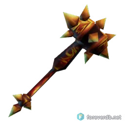 Sulfuras, Hand of Ragnaros, rendered from the Forever client