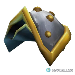 Spaulders of Valor, rendered from the Forever client