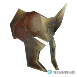 Premier Mortarplate Headguard, rendered from the Forever client