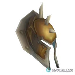 Premier Scalemail Helm, rendered from the Forever client