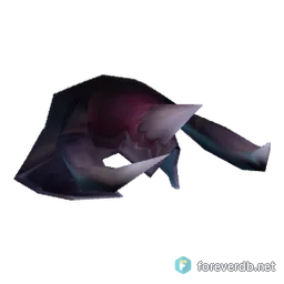 Premier Shadowhide Headguard, rendered from the Forever client