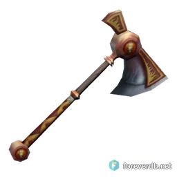 Darkspear Raider's Reaper, rendered from the Forever client