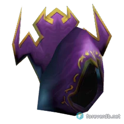 Dreadmist Mask, rendered from the Forever client