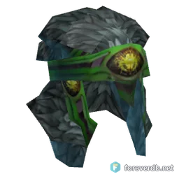 Helm of Latent Power, rendered from the Forever client