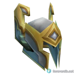 Helm of Valor, rendered from the Forever client