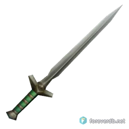 Brushwood Blade, rendered from the Forever client