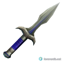 Glacial Blade, rendered from the Forever client