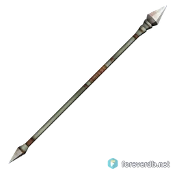 Crackling Staff, rendered from the Forever client