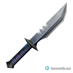 Razor Blade, rendered from the Forever client