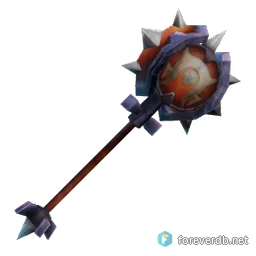 Premier High Warlord's Pulverizer, rendered from the Forever client