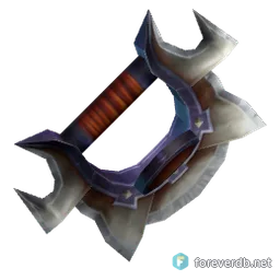 Premier High Warlord's Right Claw, rendered from the Forever client