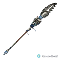 Premier Grand Marshal's Stave, rendered from the Forever client