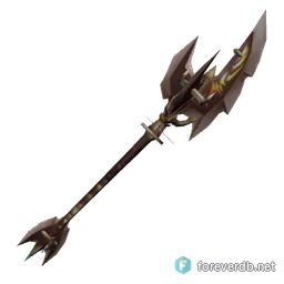 Premier High Warlord's Pig Sticker, rendered from the Forever client