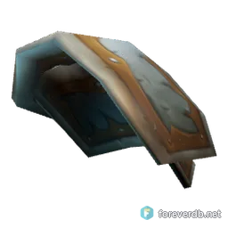 Argent Shoulders, rendered from the Forever client