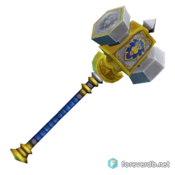 Premier Grand Marshal's Battle Hammer, rendered from the Forever client