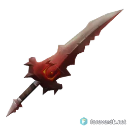 Premier High Warlord's Blade, rendered from the Forever client
