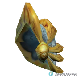 Field Marshal's Chain Pauldrons, rendered from the Forever client