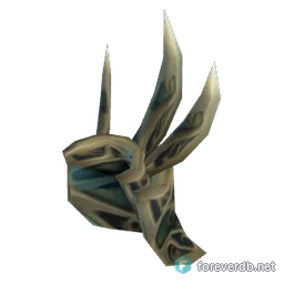 Premier General's Chain Shoulders, rendered from the Forever client