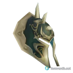 Premier Warlord's Chain Helmet, rendered from the Forever client