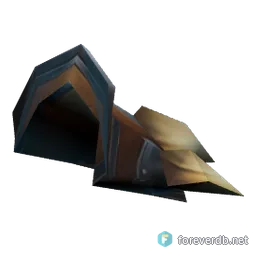 Defiler's Plate Spaulders, rendered from the Forever client