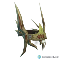 Premier Field Marshal's Dreadweave Coronal, rendered from the Forever client