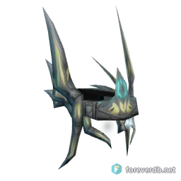 Premier Field Marshal's Voidcloth Headdress, rendered from the Forever client