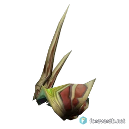 Premier Marshal's Dreadweave Shoulders, rendered from the Forever client